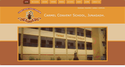 Desktop Screenshot of carmelconventschooljunagadh.com